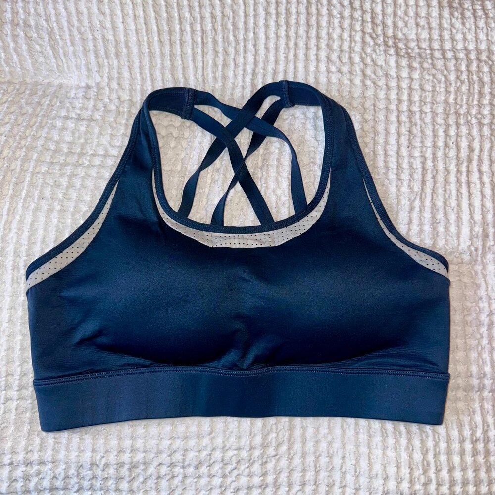 ZYIA Active Navy Primo Mesh Bra